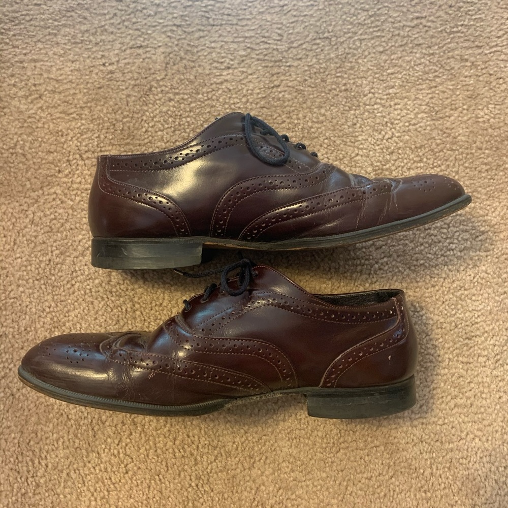 Crown Imperial Brown Leather Dress Shoes